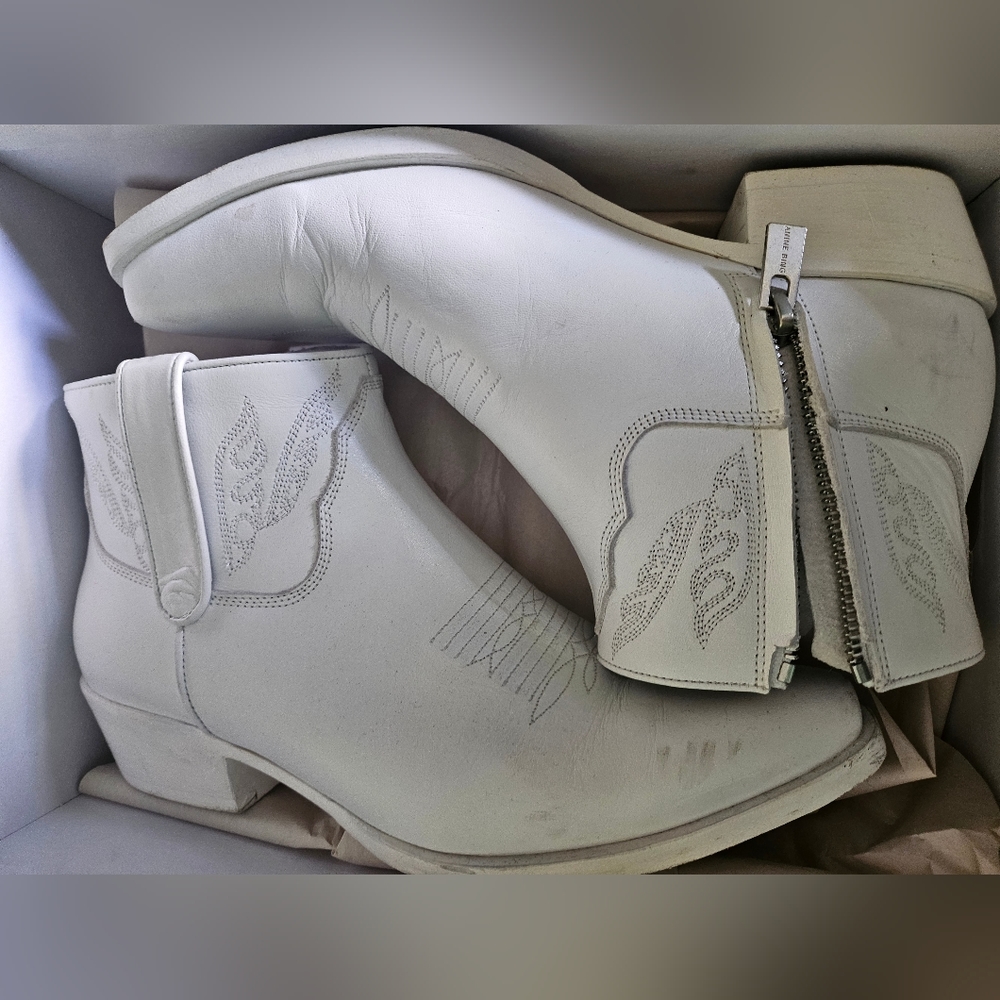 Anine Bing Axel Western Boots Sz 37